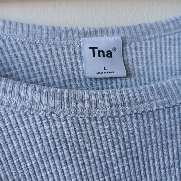 TNA Waffle Chrome Longsleeve - Picture 4 of 6